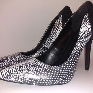 New - Snakeskin & Suede Heels by Guess - Size 7.5